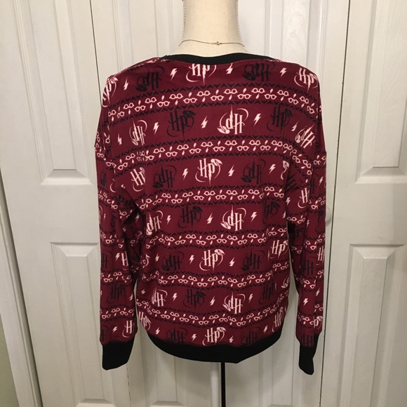Harry Potter Velour Type Blouse; SZ Small - Picture 2 of 4